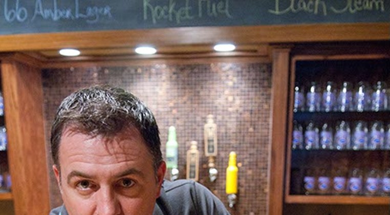 Tim Schoelen, owner and founder of Mustang Brewing Company. (Mark Hancock)
