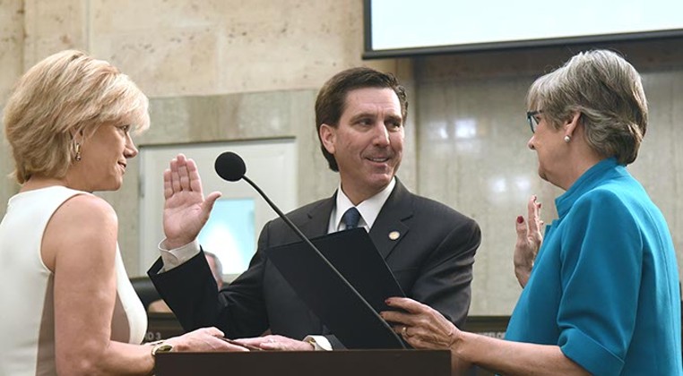 BLOG: Stonecipher, reelected councilors, take oath
