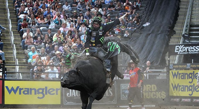Bull riders buck their way into OKC for elite series