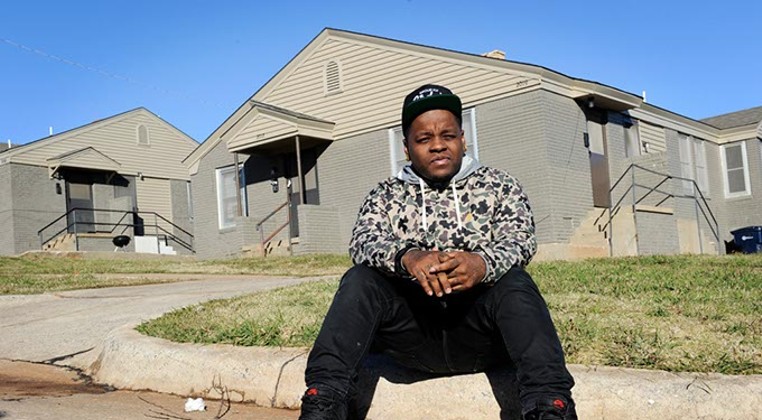 Christmas rapping: A tough upbringing motivates Jabee to give back to his neighborhood