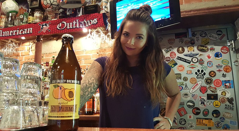 Longtime bartender Haley Dennis merges her passions with beer label designs