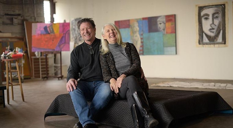 Couple works together to open artistic hub