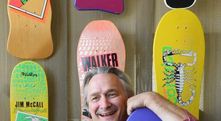 A background in skateboarding fast-tracked Steven Walker's design career