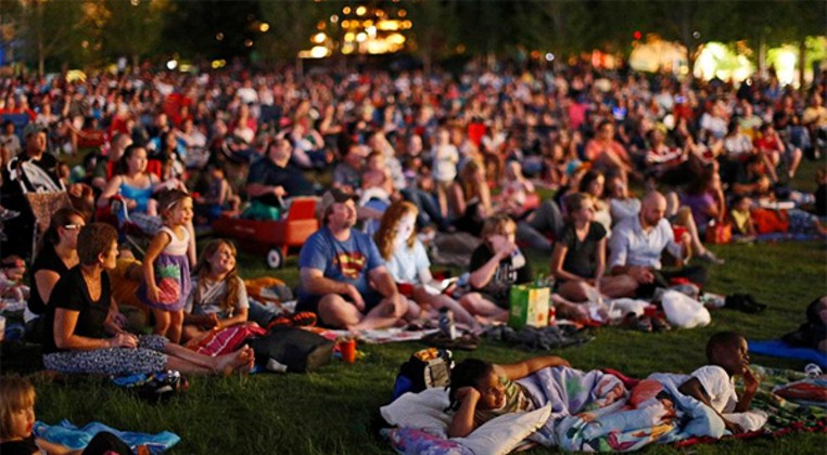 Sonic Summer Movies gives families a chance to stretch out in the grass for an outdoor screening