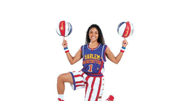 Ace Jackson has been a member of the Harlem Globetrotters for the last three seasons. | Photo The Harlem Globetrotters / provided