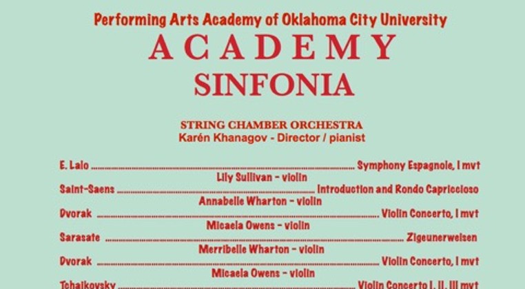 Academy of Sinfonia Spring Concert