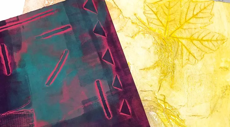 Image: Tuesday Night Print Series: Monotype Printing with Laurence Reese