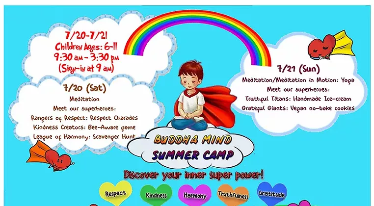 Image: 2019 Buddha Mind Summer Camp