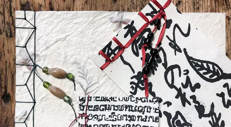 Image: Japanese Bookbinding with Wendy Fox