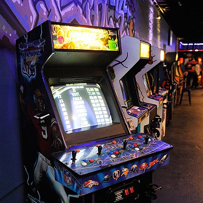 FlashBack RetroPub, which mixes a bar with an arcade, opened at 814 W. Sheridan Ave., Suite A, in Film Row in 2015 as one of the first bars in the up-and-coming district. (Garett Fisbeck / file)