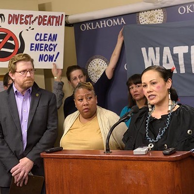 Local natives and environmentalists focus on a proposed pipeline in Oklahoma
