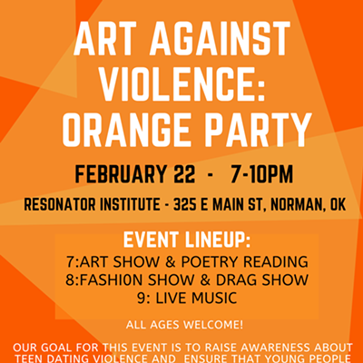 Art Against Violence: Orange Party