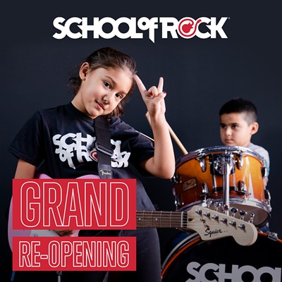 School of Rock Grand Re-Opening!