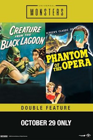 Creature from the Black Lagoon (1954) and The Phantom of the Opera (1943) Double Feature