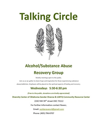 Talking Circle - Alcohol/Substance Abuse Recovery Group