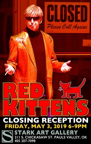 Pop Artist Red Kittens Closing Reception