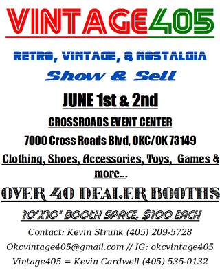 Vintage 405 Retro, Vintage, & Nostalgia Show, Sell, & Swap