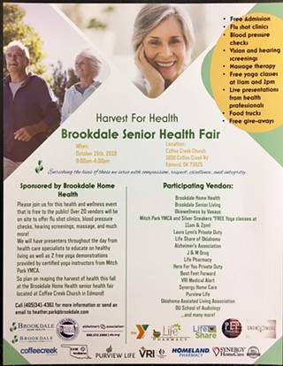 Harvest for Health Senior Health Fair by Brookdale Home Health