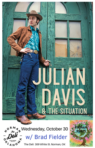 Julian Davis & The Situation w/ support from Brad Fielder