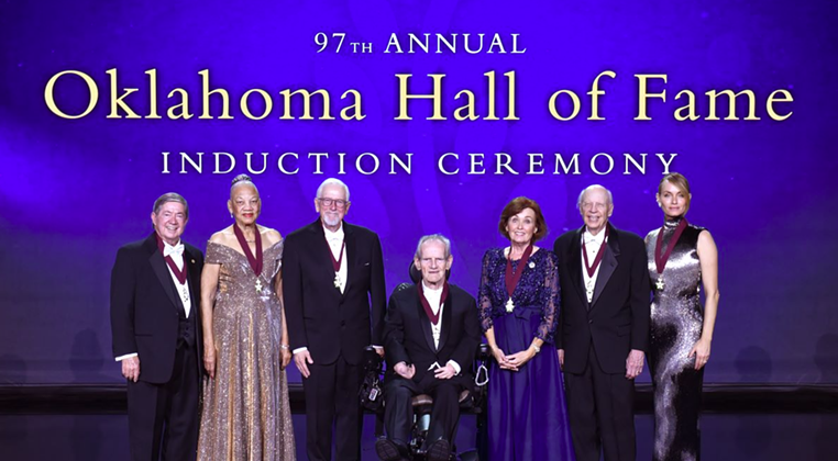 Image: 98th Annual Oklahoma Hall of Fame Induction Ceremony