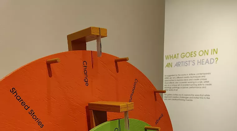 Image: Artist Demonstrations: The Artist is In