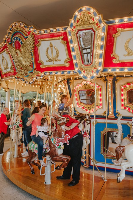 Carousel gets a fresh spin at Myriad Botanical Gardens