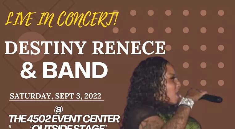Image: DESTINY RENECE & BAND IN CONCERT!!