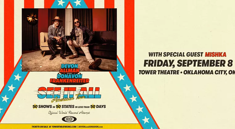 Image: Devon Allman & Donavon Frankenreiter w/ Mishka: SEE IT ALL TOUR