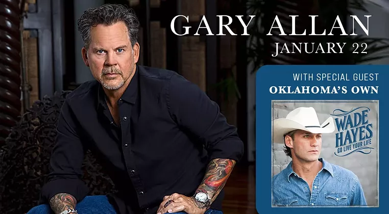 Image: Gary Allan with Wade Hayes