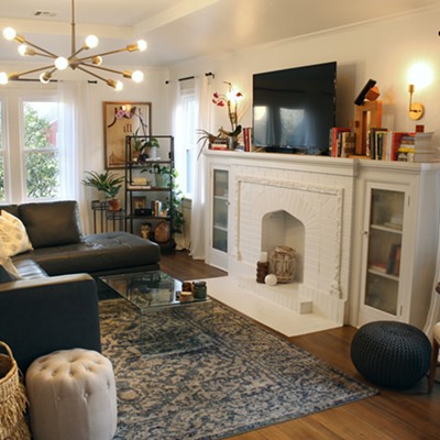 The Gann-Hunt living room