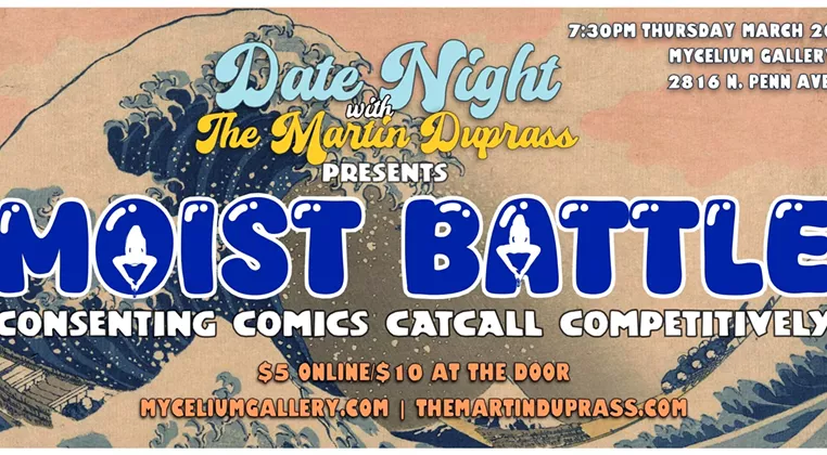 Image: Moist Battle: Consenting Comics Catcall Competitively