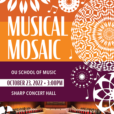 OU School of Music presents Musical Mosaic Concert