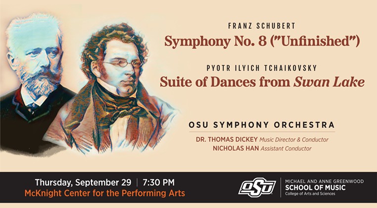 OSU Symphony Orchestra Presents Schubert 8 and Swan Lake
