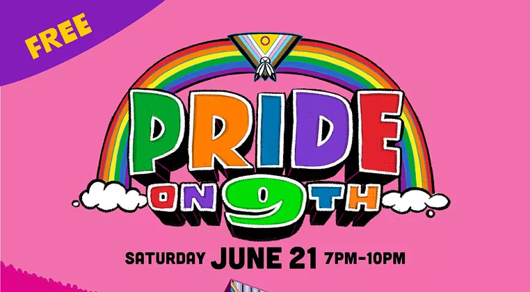 Image: Pride on 9th Street