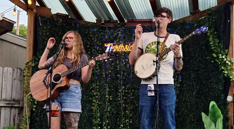 Image: Rachel & Griffin at El Coyote!