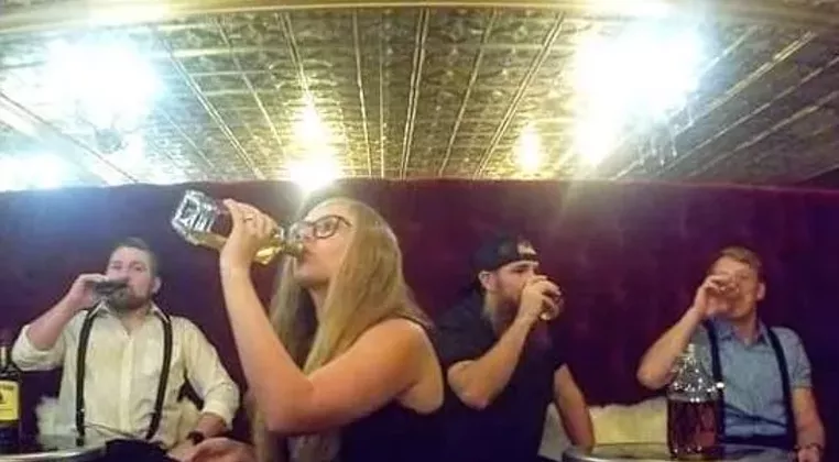 Image: Rachel Lynch & The Daydrinkers with Ben Brock Band