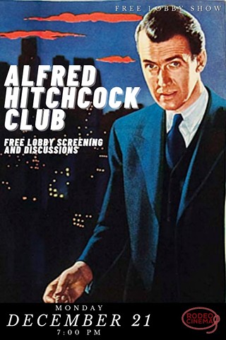 RODEO CINEMA FREE LOBBY SHOWS: ALFRED HITCHCOCK CLUB