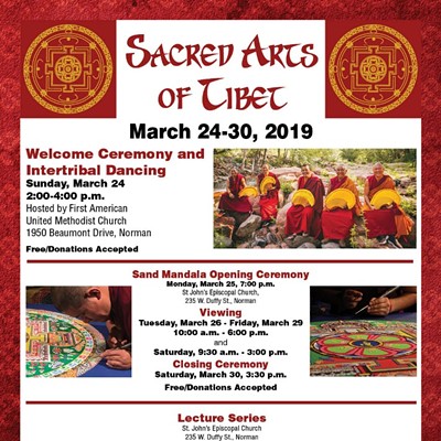 Sacred Arts of Tibet - Sand Mandala Opening Ceremony