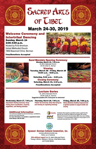 Sacred Arts of Tibet - Sand Mandala Opening Ceremony