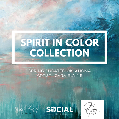 Spirit in Color Collection, Art Gallery at Social Deck and Dining