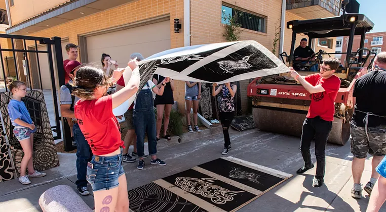 Image: Steamroller Print Festival