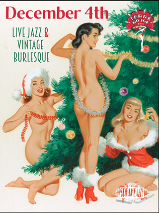 Terre Rouge Speakeasy Burlesque - Live Jazz Christmas Show