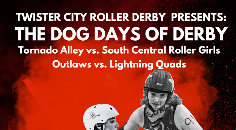 Image: Twister City Roller Derby Presents: The Dog Days of Derby