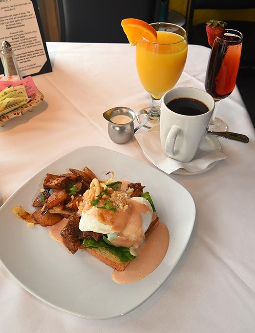 This holiday, take your mom someplace nice for brunch. She deserves it.