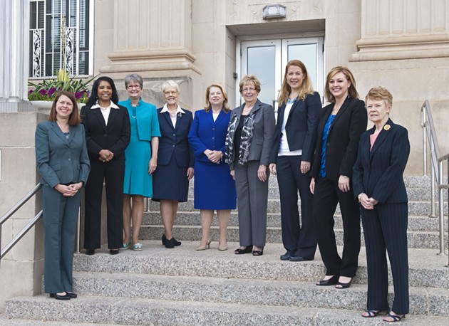 City Hall has higher than average rate of female leaders