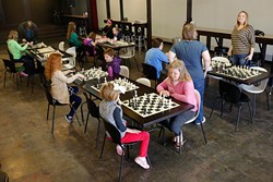 Girls&#146; and Women&#146;s Chess Club meet the last Saturday of each month at District House, located in Plaza District. (Garett Fisbeck)