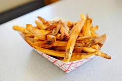 French fries at Patty Wagon Burgers, 3600 N. May Ave. (Garett Fisbeck)