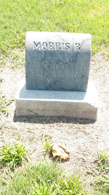 The grave of Officer Morris R. Reagan. (Bobby J. Dobbs / Provided)