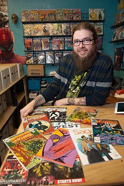 Comic shop celebrates return of jedi comics