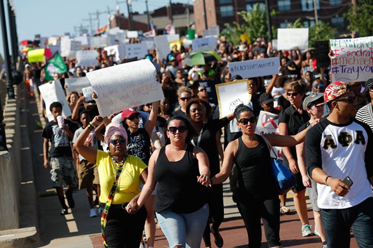 UPDATED Slide Show: Black Lives Matter march and rally in Oklahoma City